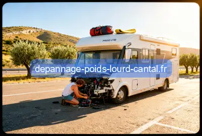 Remorquage campingcar